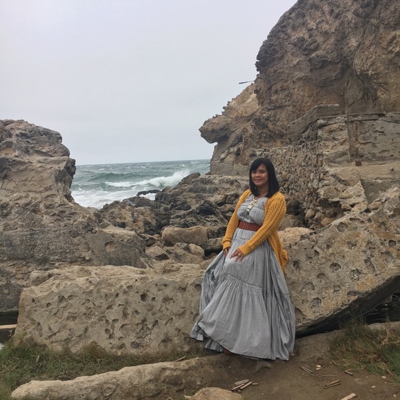 Anthro Meera Tiered Maxi by Urvashi Kaur S - Picture 5 of 5